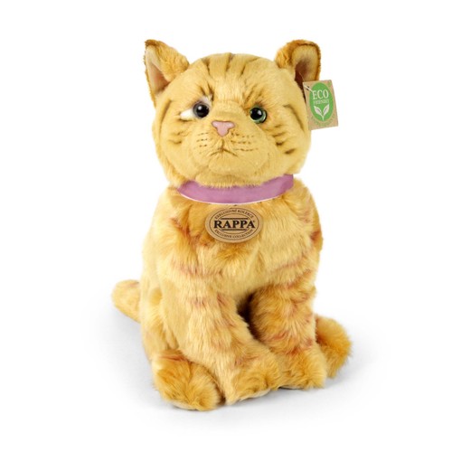 Peluche chat gingembre - chat, cm