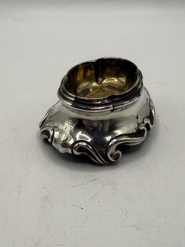 Rare saliere argent massif - rare,