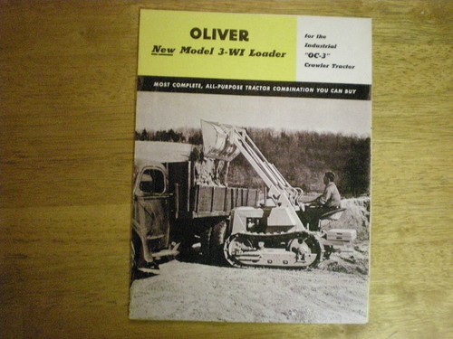 Oc3 oliver tractor manual - oliver,