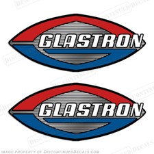 Fits glastron boat decals - glastron, (set