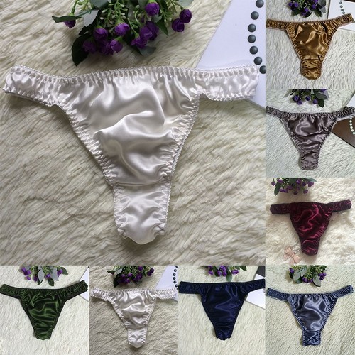 Culotte string sexy soie - culotte, en