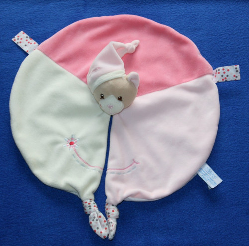 Gipsy doudou chat ours plat - doudou,