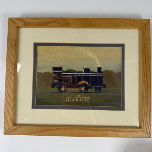 Train locomotive vapeur - locomotive, à