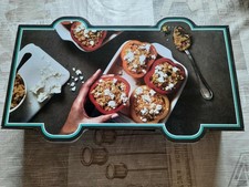 2 plats à four carré en céramique MasterChef  19,5 cm / 0,74L / H 6 cm