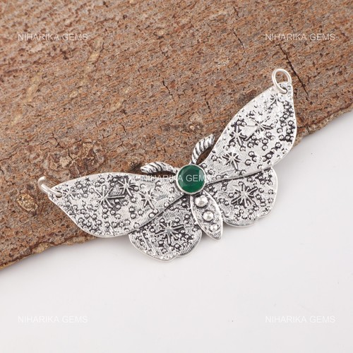 Rond vert onyx pierre - vert, soeur