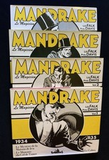 Lee Falk / Phil Davis - MANDRAKE LE MAGICIEN - Ed Futuropolis Complet 4 Tomes