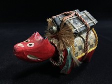 B0065 / Poupée En Tête Qui Secoue OKIMONO / AKABEKO / Vintage Japonais