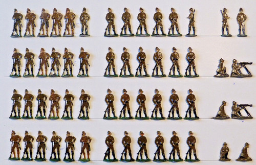 Plats étain zinnfiguren - d'étain,