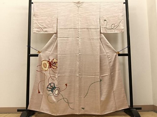 Kimono japonais houmongi - kimono,