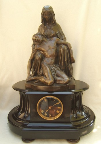 Ancienne pendule marbre - ancienne,