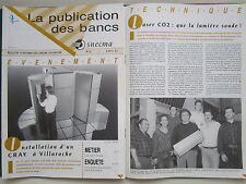 BULLETIN INFORMATIONS SNECMA VILLAROCHE 31 CRAY LASER CO2 ROCK PEDRO FERNANDEZ