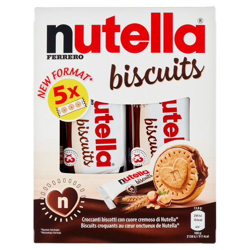 Nutella biscuits 207g packs - 207g,