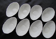 8 coupelles à avocats porcelaine anglaise coalport country ware