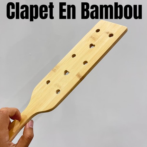 Spanking paddle clapet bambou - spanking,