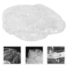  Poufs transparents pour animaux en peluche, housses de chaise transparentes