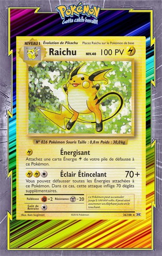 Raichu xy12 evolutions - 🌈raichu,