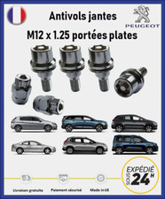 Ecrous antivol de roues Peugeot