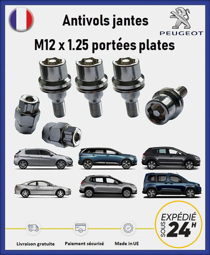 Ecrous antivol roues - antivol,