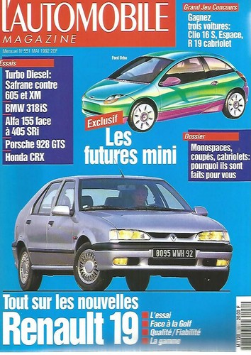 Automobile magazine 551 - l'automobile, n°551