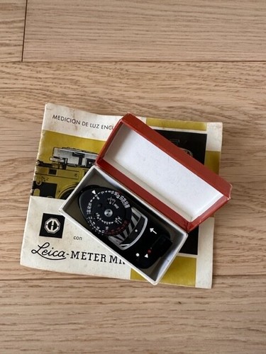 Leica meter noir pour - leica-meter, mr