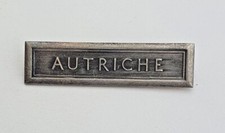 Barrette "Autriche" en bronze