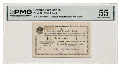 Billet allemand afrique - afrique, de