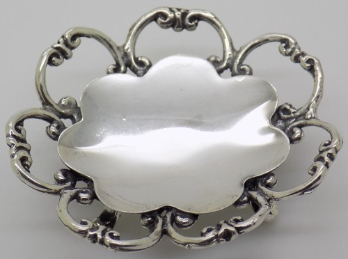 Centre table miniature argent - miniature,