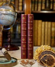 Ange Pitou 2/2, Alexandre Dumas, Calmann-Levy, livres anciens reliés cuir, 1900