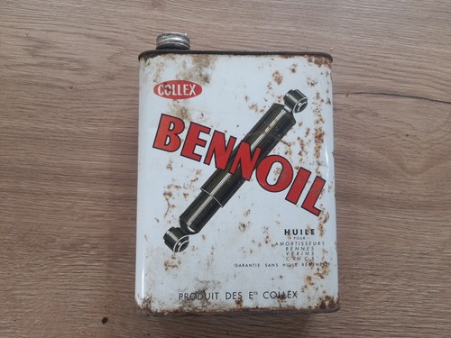 Ancien bidon huile vide collex - ancien,