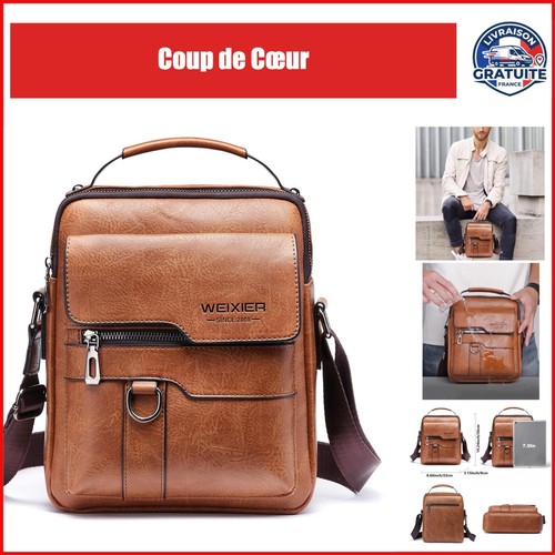 Sacoche bandoulière cuir - sacoche,