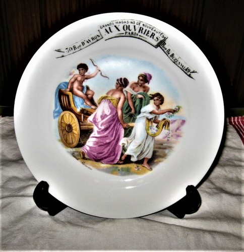 Assiette publicitaire - assiette,