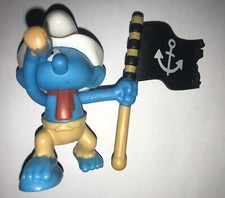 FIGURINE SCHTROUMPF SMURF MAC DONALD 2018 Mac Do Donald's Pirate