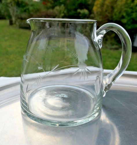 Carafe broc ancien cristal - carafe,,