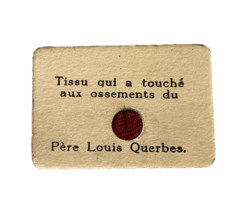 Relique tissu ossements - relique,