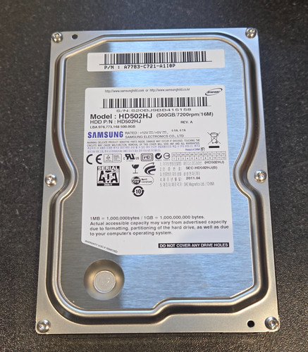 Disque dur samsung - dur, 3.5"
