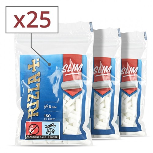 Filtres slim 6mm rizla - slim,