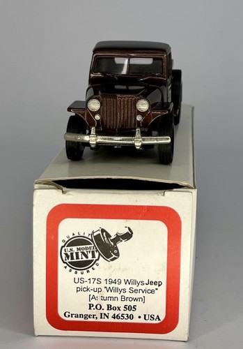 Model mint us 17s jeep - 1/43, us-17s