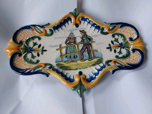 Ancien plat plateau hr - plat, ou