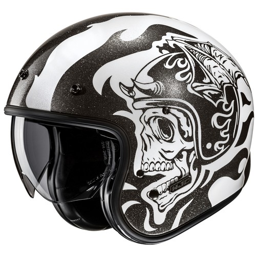 Casque jet hjc v31 - jet, mc5