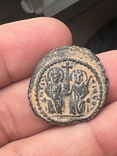 Monnaie byzantine justin - byzantine, ii