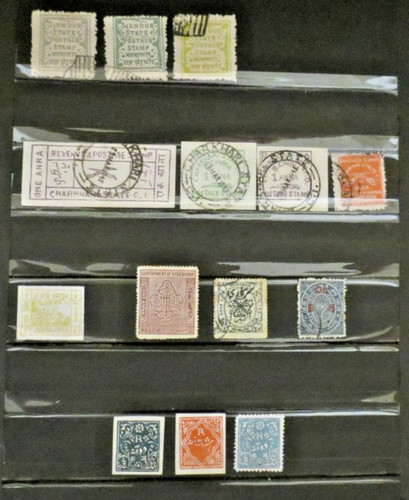 Etats princiers inde - l'inde,