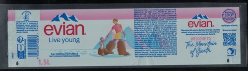 France etiquette water label - water,