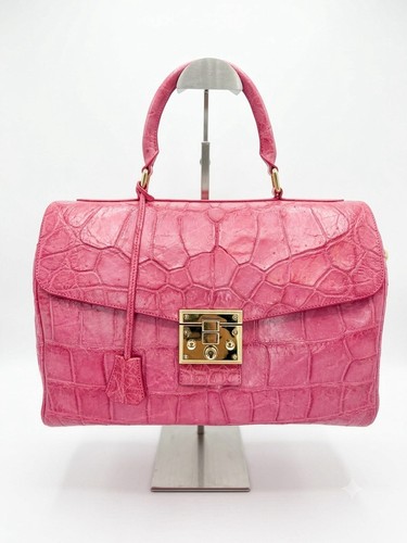 Genuine washed soft crocodile - genuine,