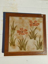 DESSOUS DE PLAT fleuri vintage