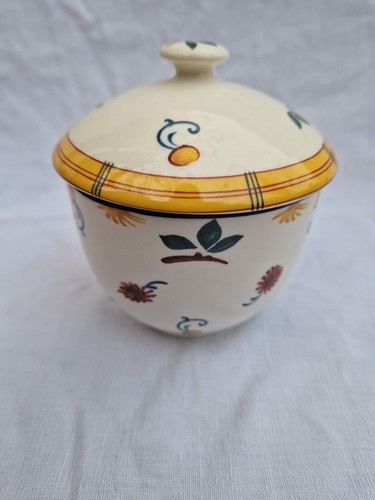 Joli sucrier faience - sucrier,