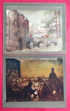 Estampes Orientaliste Paul JOUVE à ESQUELBECQ Nord et DEVANBEZ visions d'Orient