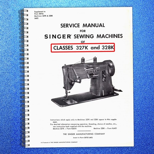 Singer 328 327 sewing - sewing, machine