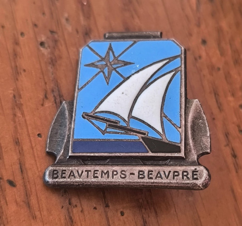 Insigne marine aviso beautemps - aviso,