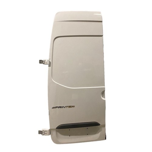 Porte arrière gauche blanche
