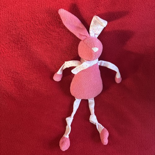 Doudou lapin rose - 🇫🇷,
